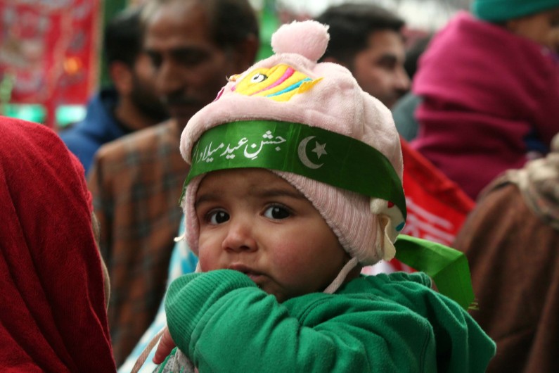 Slain LeT militant’s pictures surface in milad procession