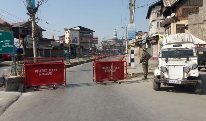 IN PICS: Kashmir shuts down to protest army killings of 2 Shopian youth