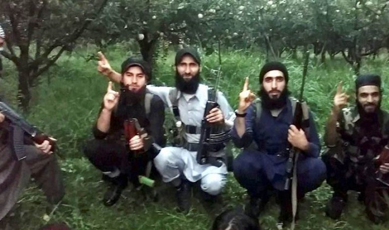 Dozen militants killed in 3 separate gunfights in south Kashmir