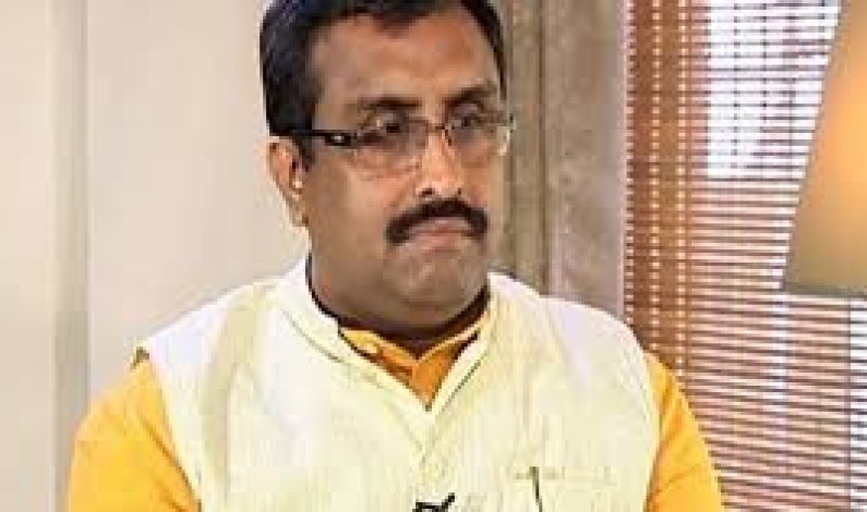Ram Madhav arrives in Jammu, says no threat to PDP-BJP coalition